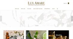 Desktop Screenshot of luxamare.com